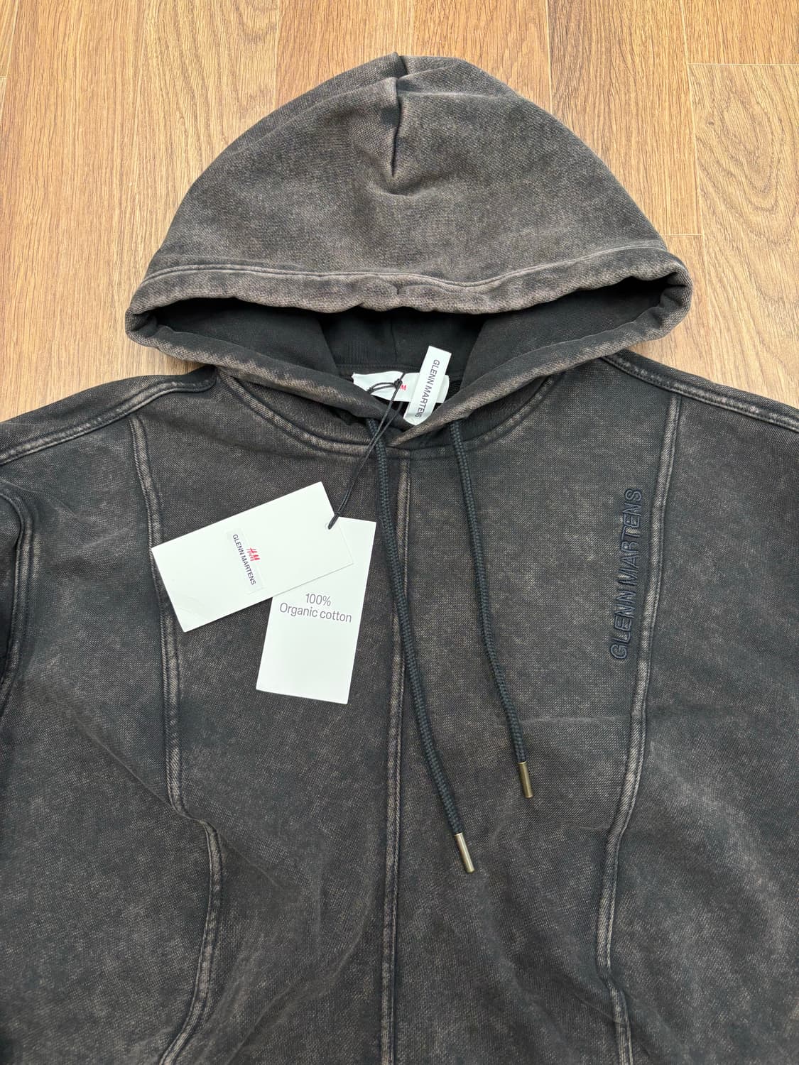 h&m x 글렌마틴스 디자인 후디 M 상품이미지4