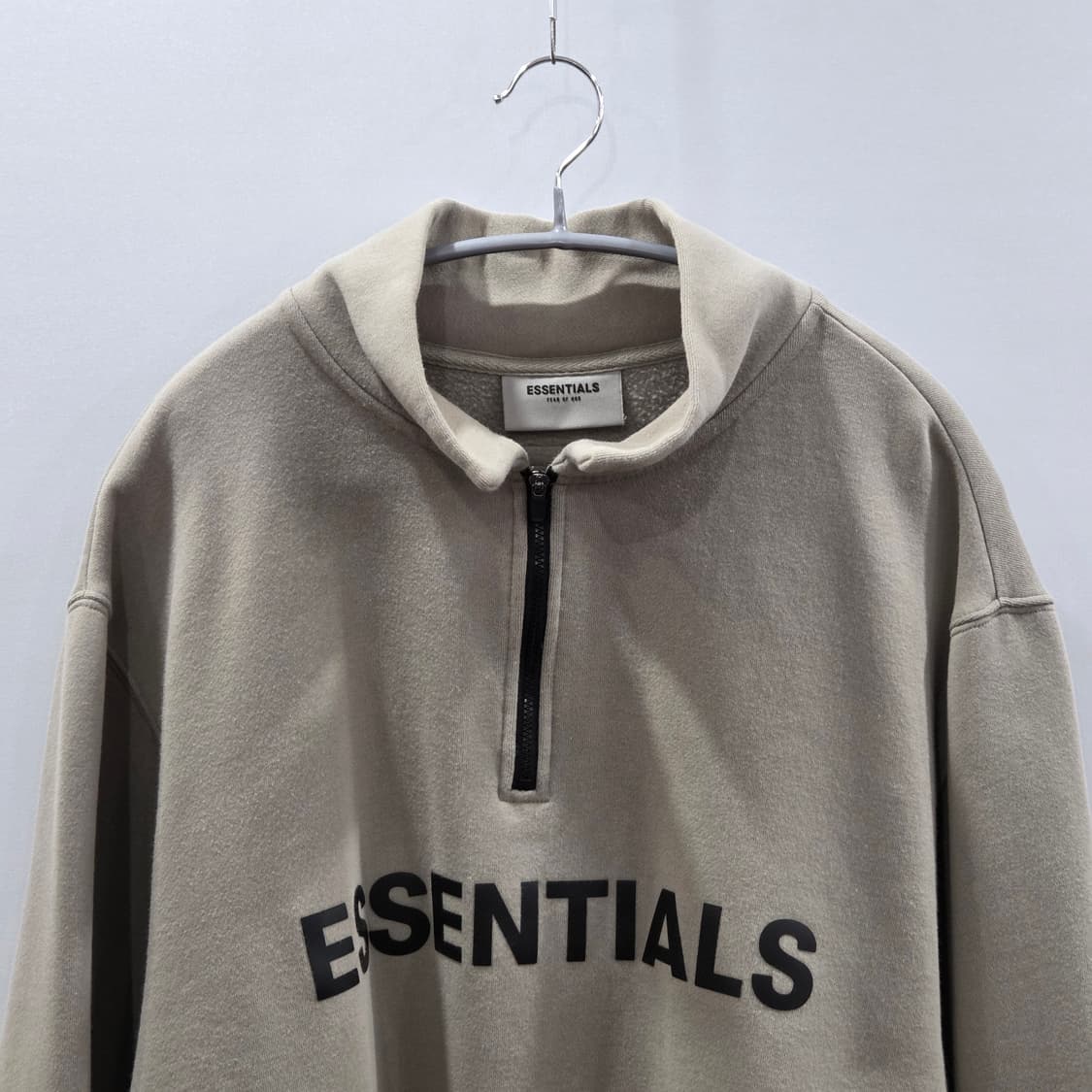 피어오브갓 에센셜 풀오버 하프집업 맨투맨 M 상품이미지2