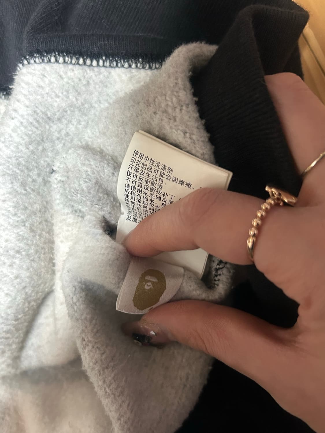 베이프 갤럭시 후드집업 XL 상품이미지7