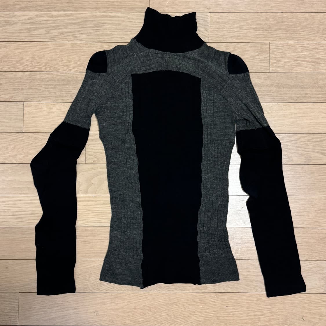 메종 마르지엘라 X h&m 울 삭스 패턴 니트 스웨터 XS 상품이미지3