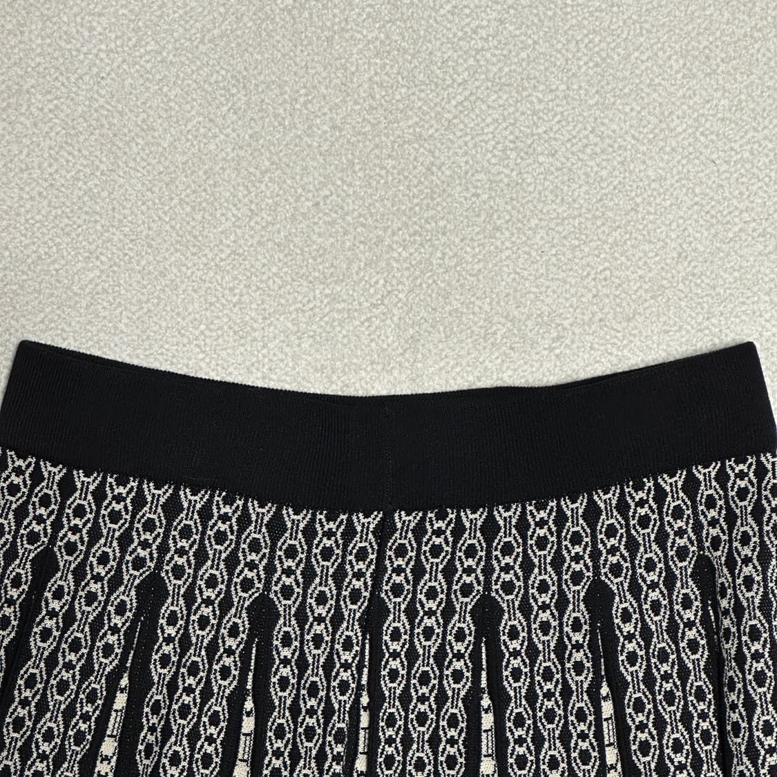 스테파넬 니트 플리트 롱 스커트 상품이미지4