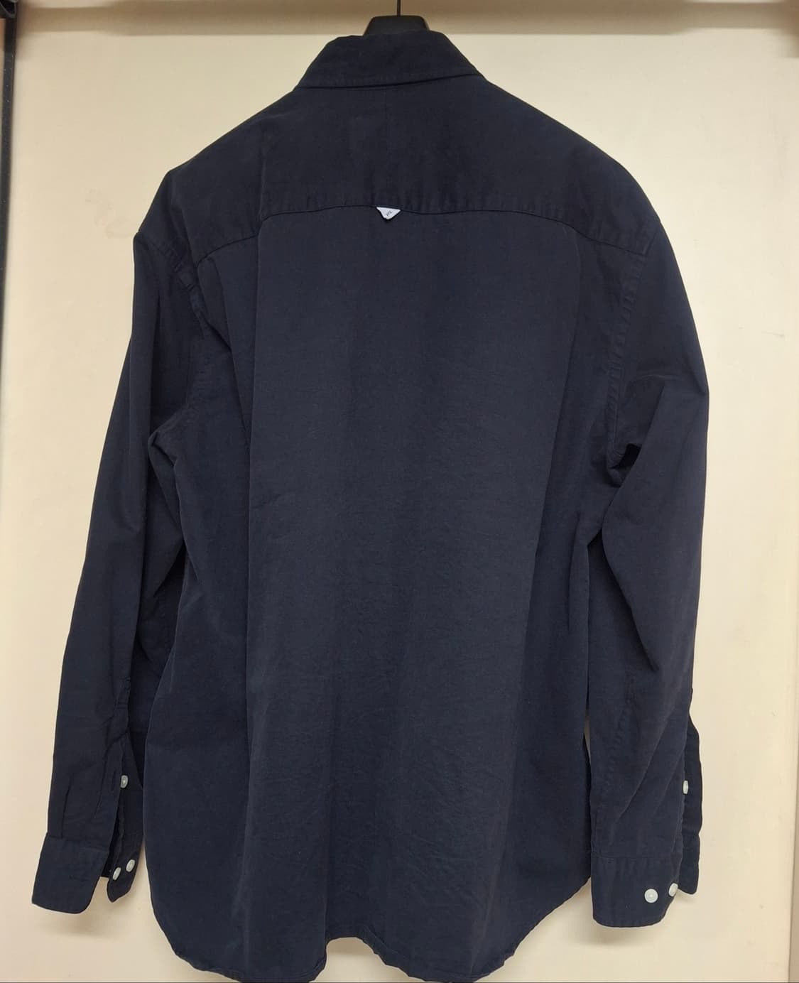 [3] 이얼즈어고 오버다이드 코튼드릴 포이카 셔츠 블랙 상품이미지6