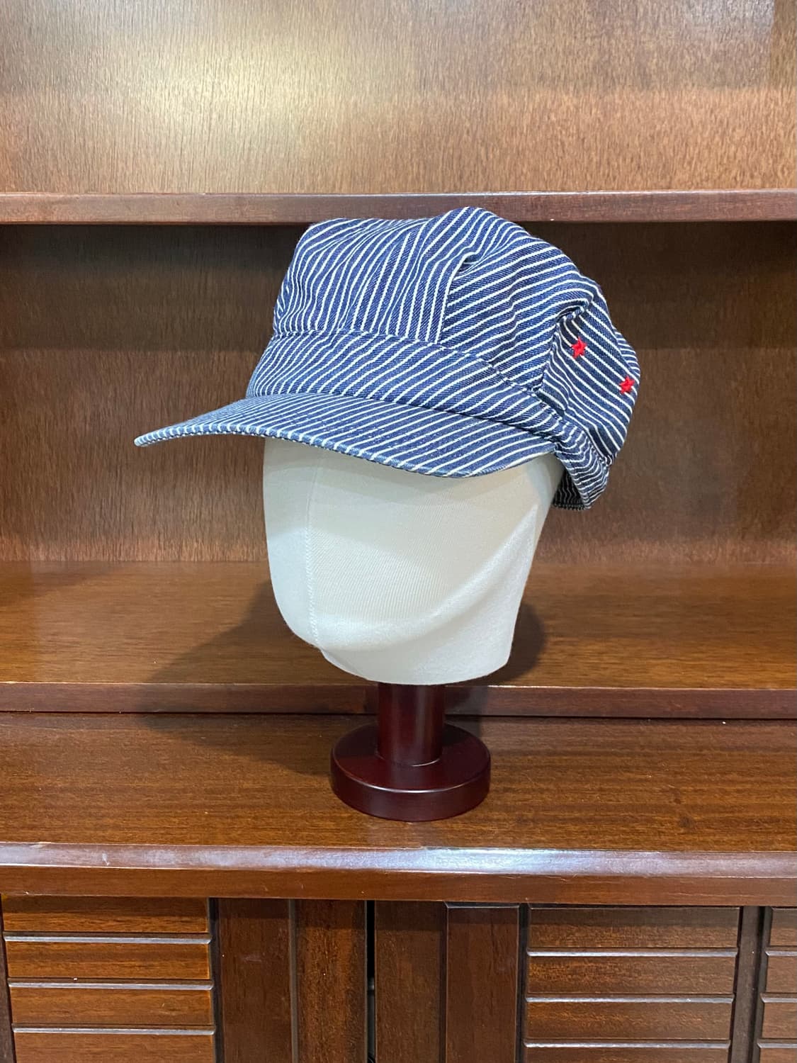 JPN hickory stripe denim cap 상품이미지1
