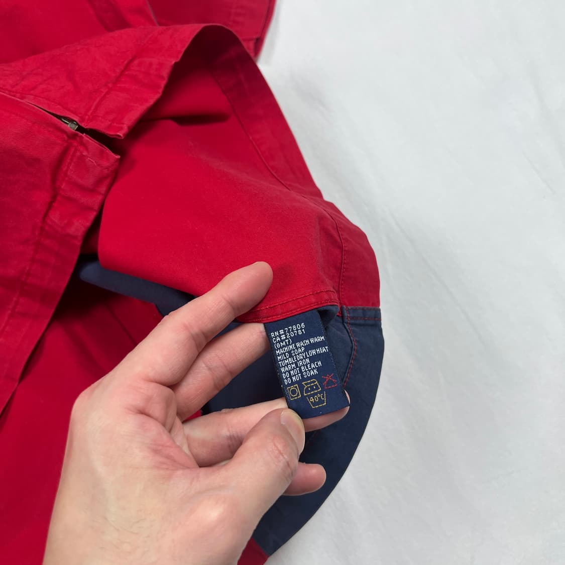 90‘s 타미힐피거 tommy hilfiger 볼링 반팔 셔츠 남방 상품이미지7