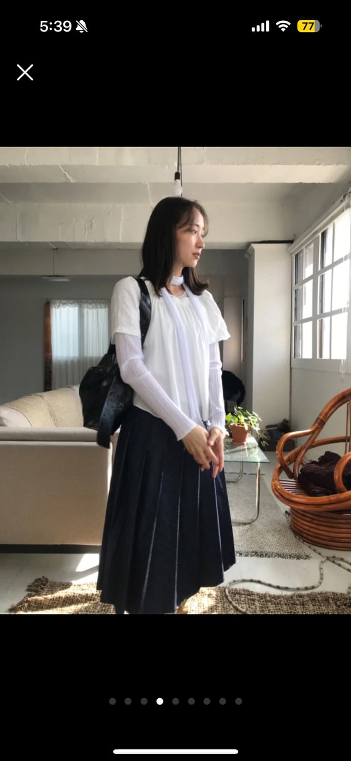 멀로이프로젝트 카야 스카프 티셔츠 상품이미지6