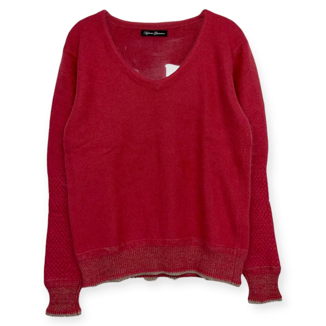 히스테릭글래머 앙고라 니트 티셔츠 상품이미지1