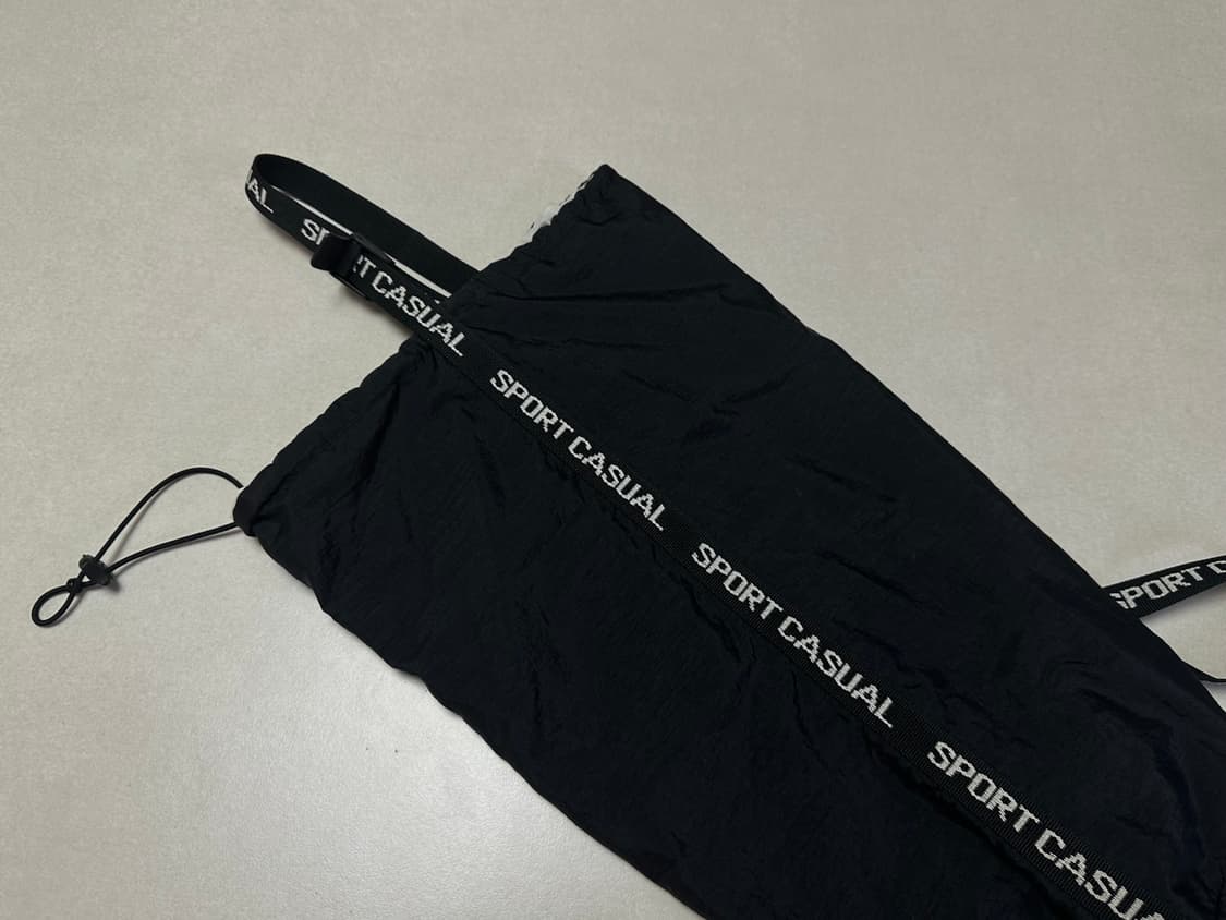 헤리티지 플로스 나일론 스포츠백 나일론 블랙 상품이미지2