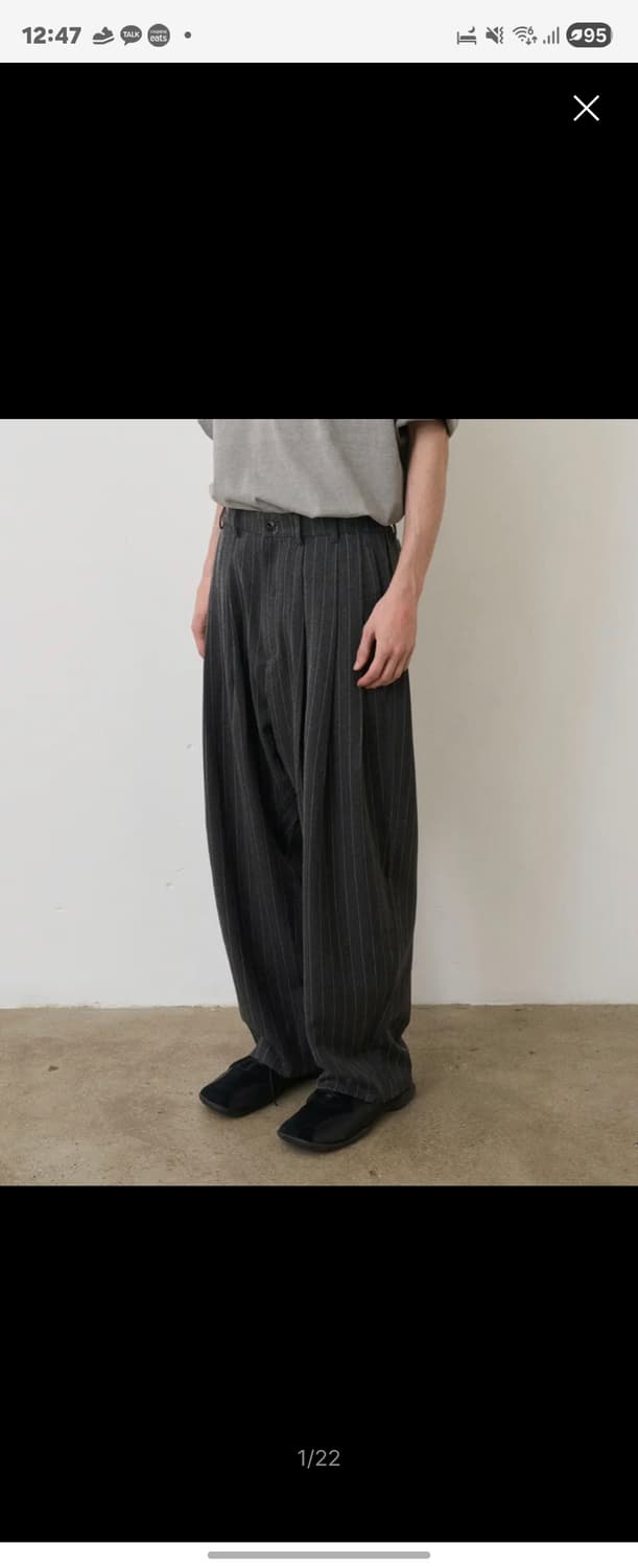 노운 스트라이프 팬츠 상품이미지4