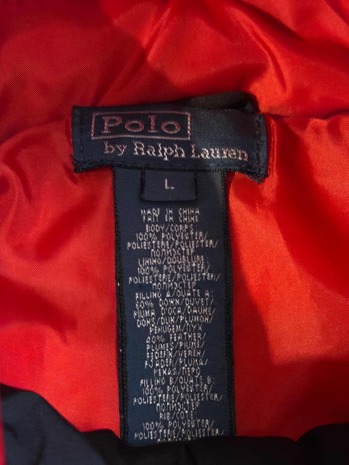 폴로 랄프로렌 후드 빅포니 패딩 블랙 상품이미지5