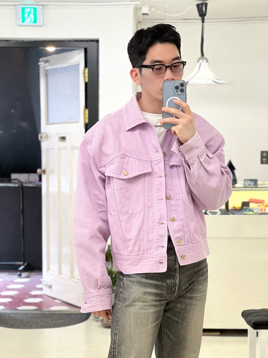 VERSACE JEANS denim jacket 상품이미지10