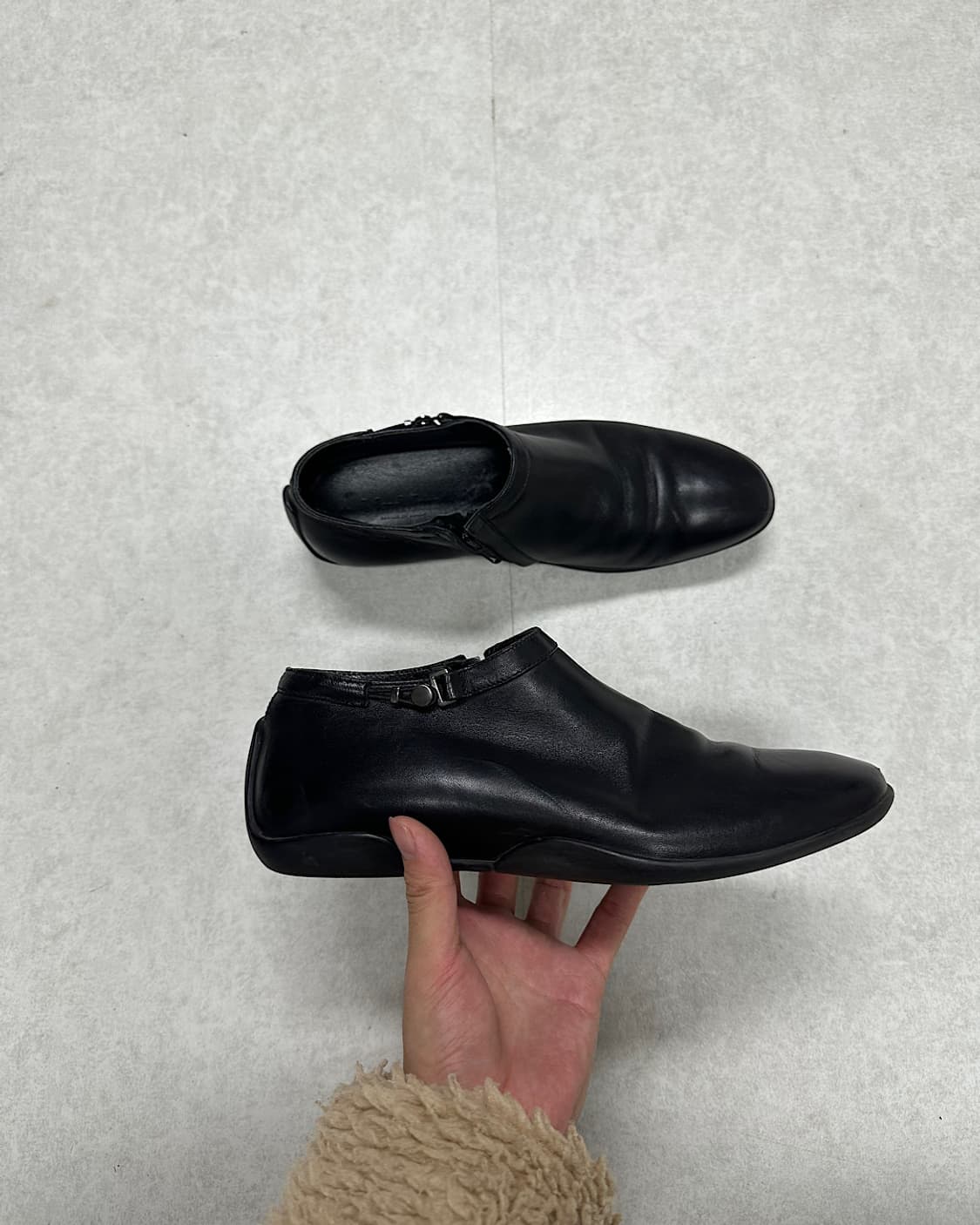 막스마라 레더 앵클 슈즈   상품이미지1