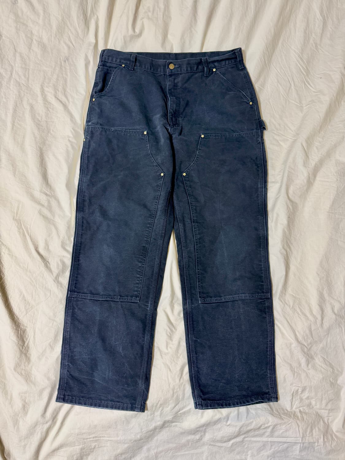 칼하트 더블니 B01 blk USA 상품이미지1