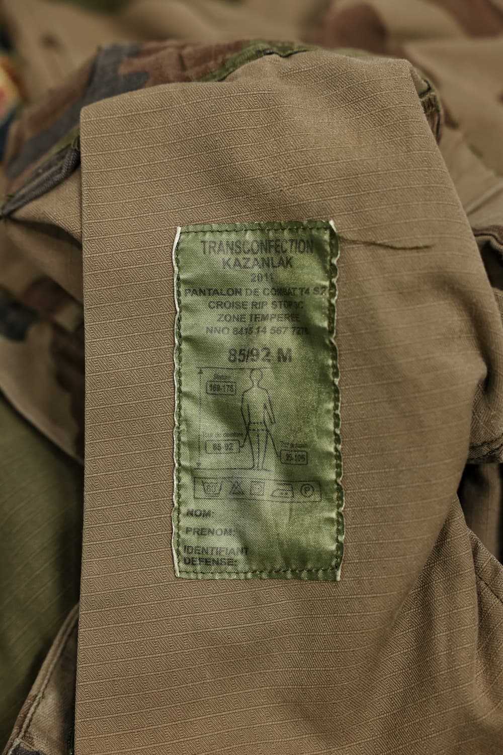 오리지널 밀리터리 프랑스군 카모팬츠 판매 상품이미지7