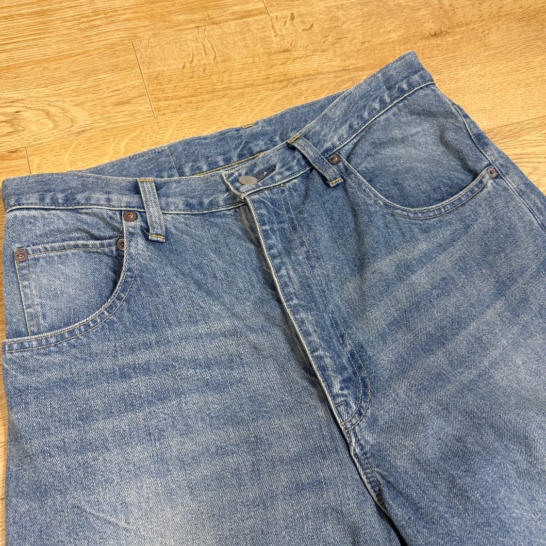 슈타인 ssstein 26SS 와이드 데님 진 인디고 M 상품이미지5