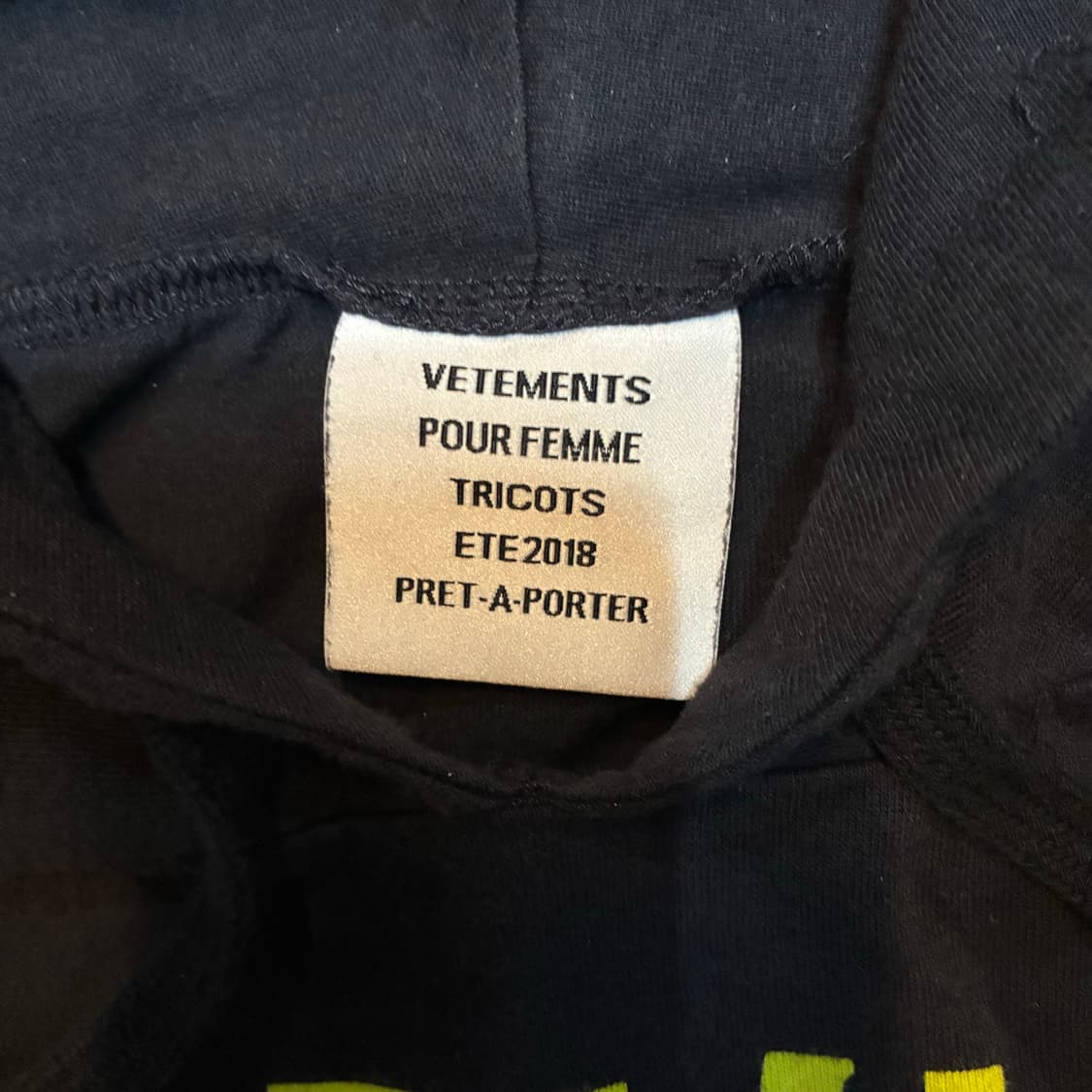 SS18 Matterhorn Hoodie Black 상품이미지5