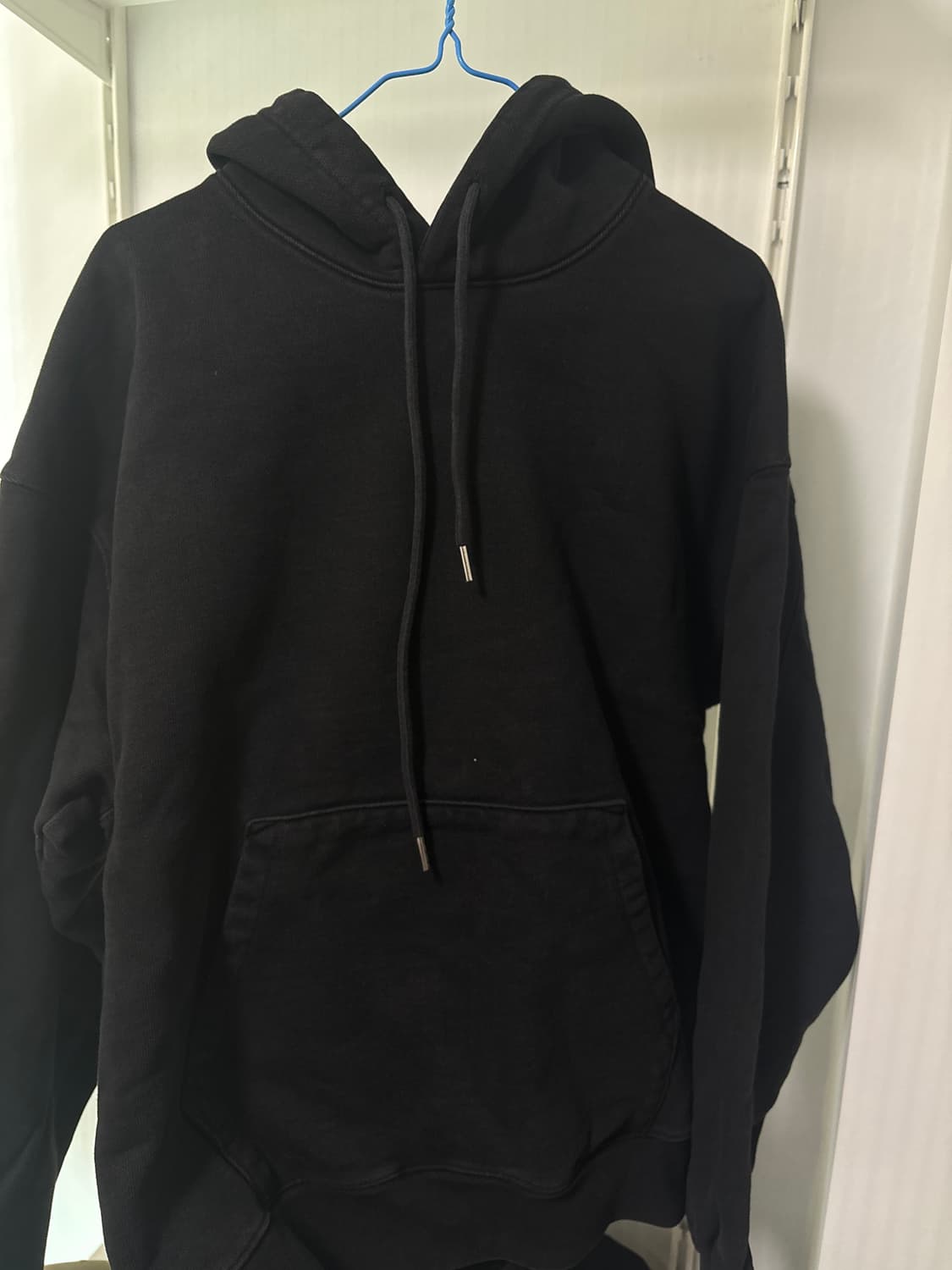 소버먼트 블랙 후드티 L 상품이미지1