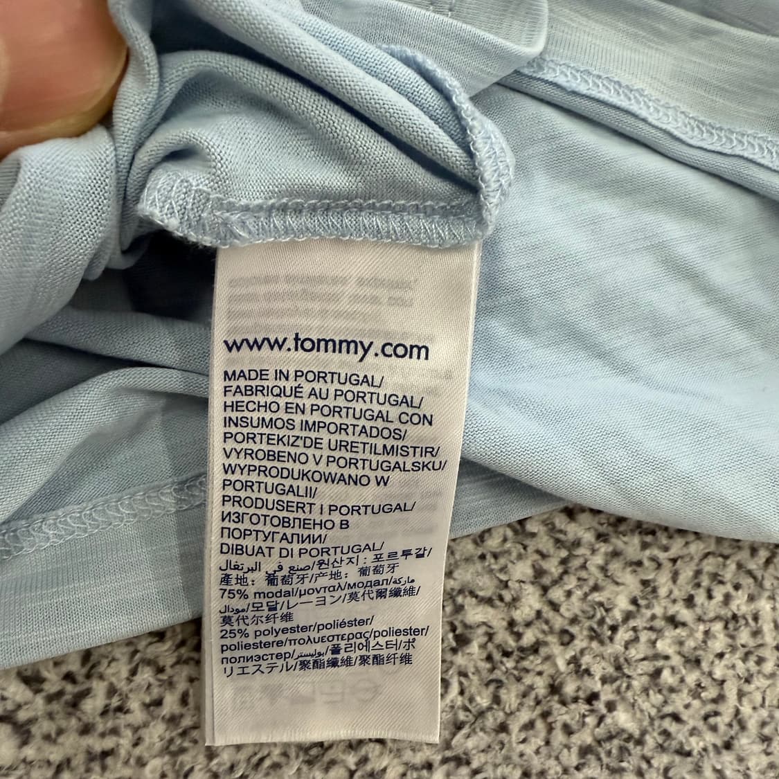 [M] 타미힐피거 여성 긴팔 티셔츠 0109T1 상품이미지4