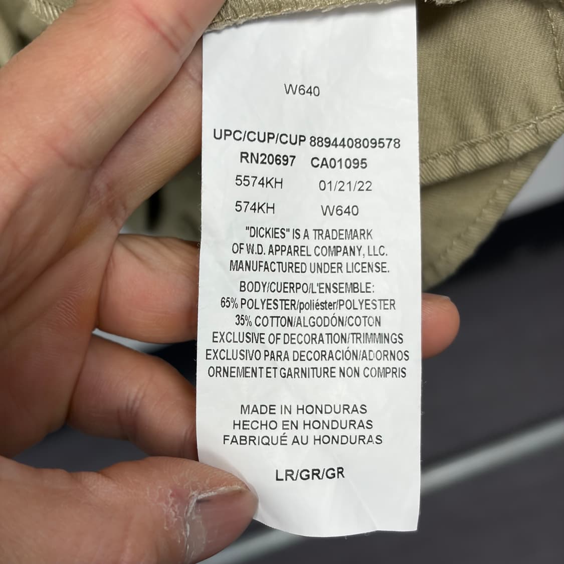 디키즈 워크셔츠 2 상품이미지4