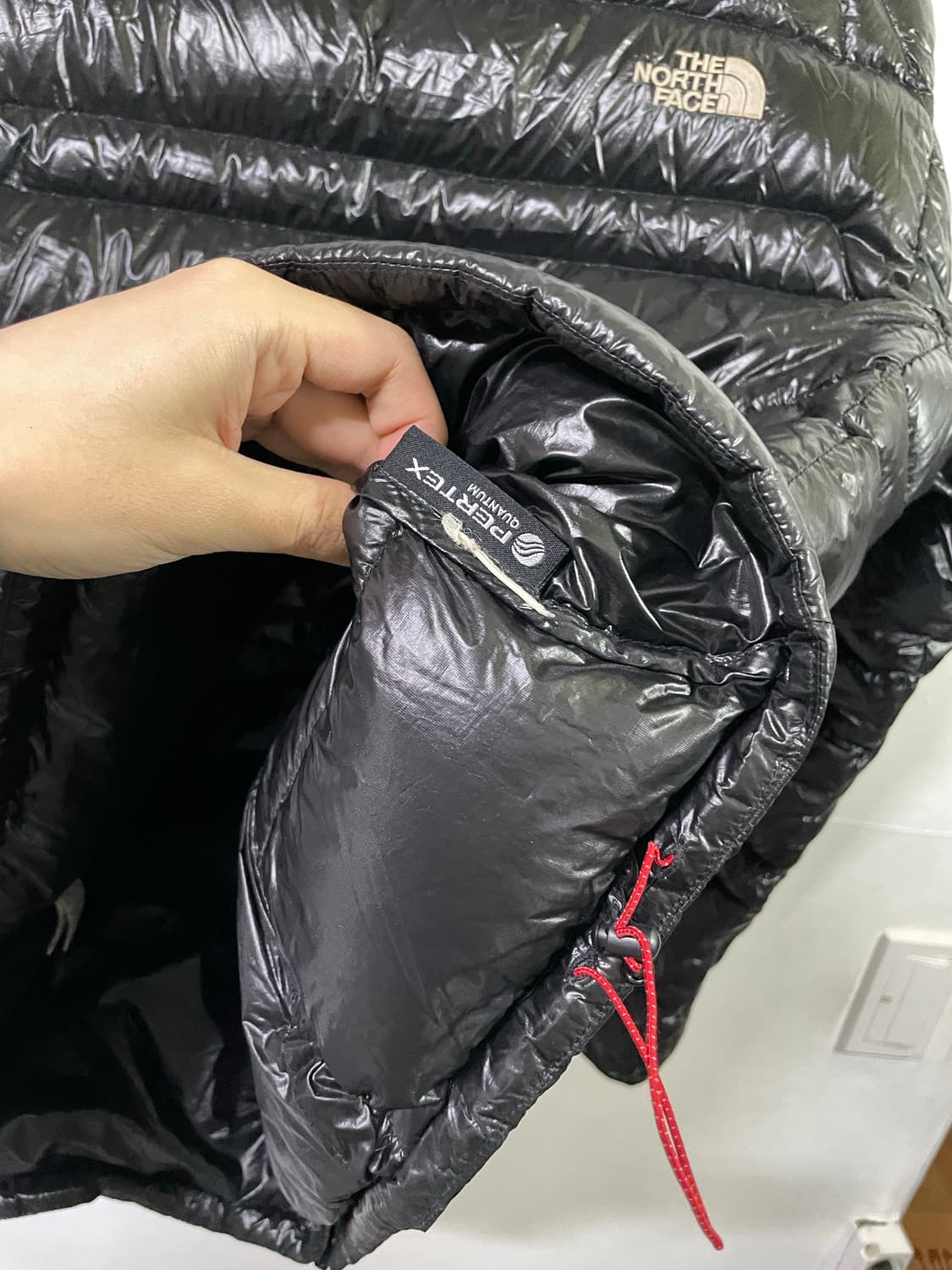 노스페이스 경량패딩 퍼텍스 퀀텀 구스다운 필파워850 110 사이즈 상품이미지7