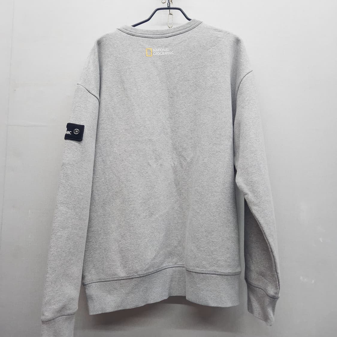 내셔널지오그래픽 로고와펜 스웻 맨투맨 L(XL) 상품이미지5