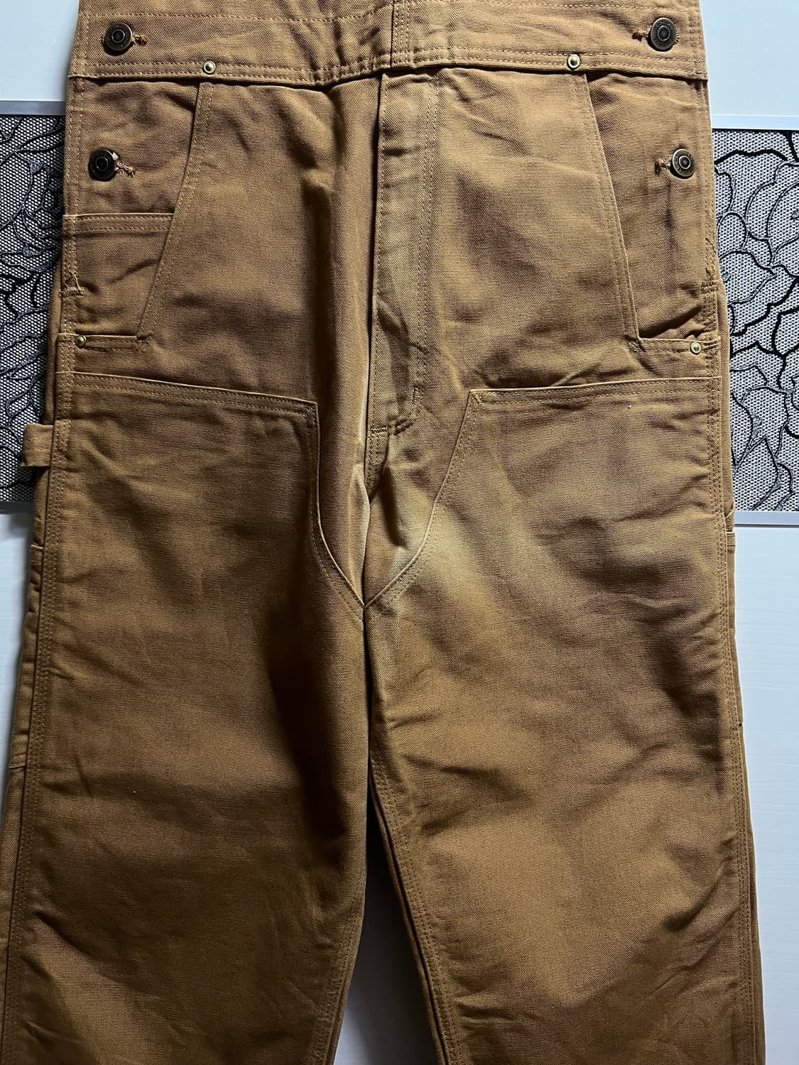 칼하트 더블니 오버롤 상품이미지3