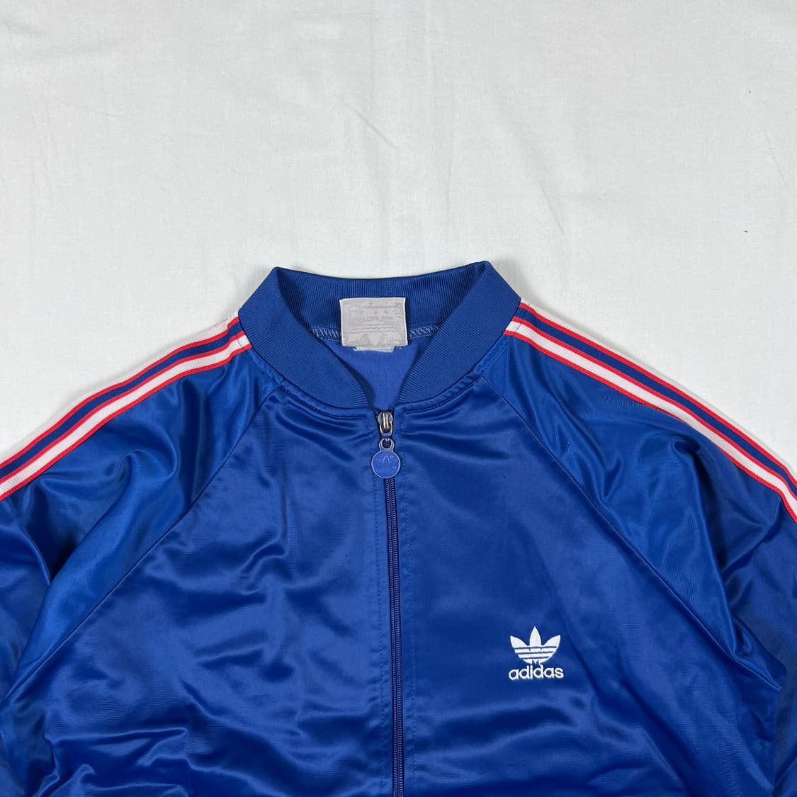 80‘s-90’s 아디다스 adidas 로고 집업 저지 트랙자켓 상품이미지2