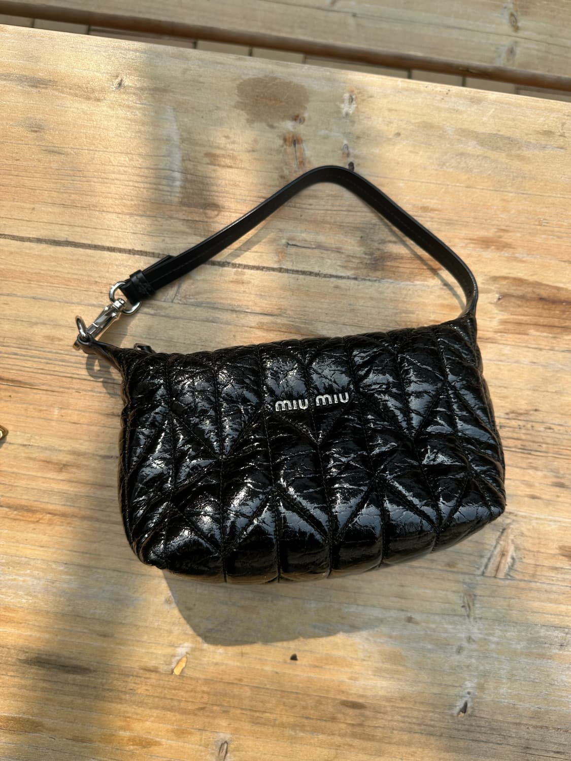 [정품] 미우미우 마테라쎄 스피릿 은장 블랙 상품이미지2