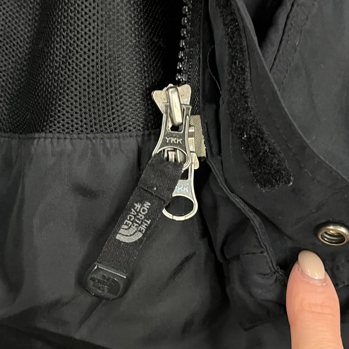 [정품/L] 노스페이스 블랙 바람막이 자켓 b10 상품이미지6