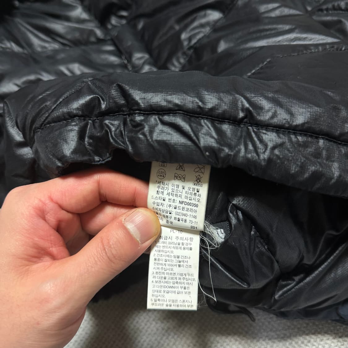 노스페이스 써밋시리즈 경량패딩 상품이미지4