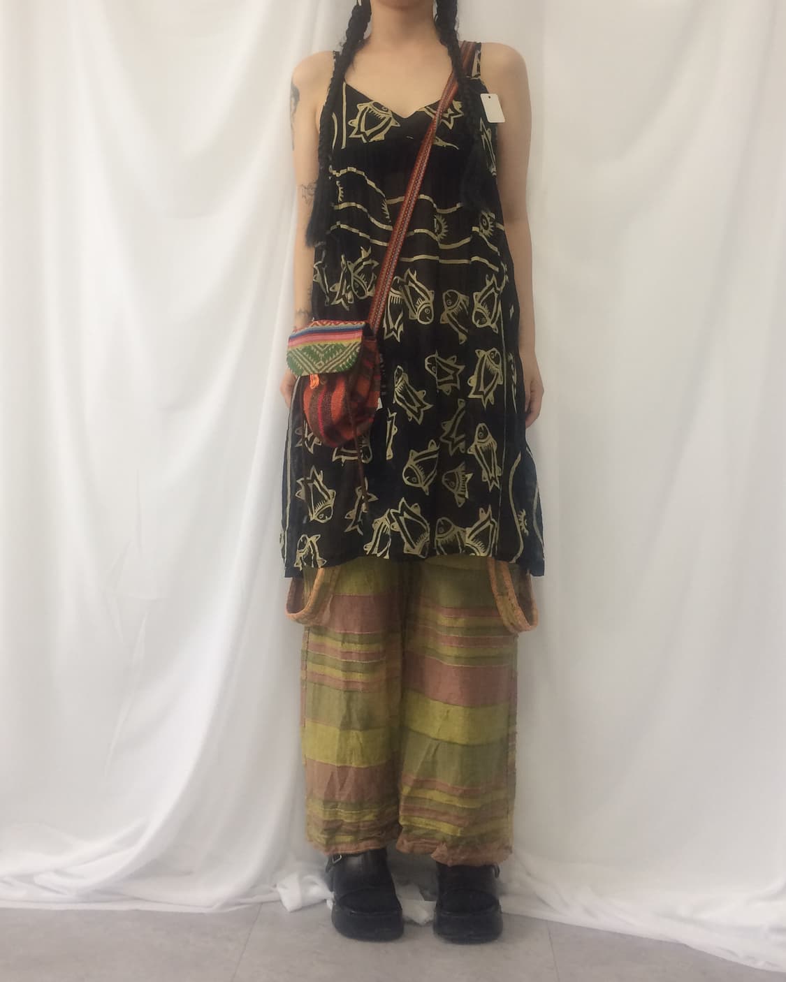 Ethnic mood sleeveless onepiece 상품이미지1