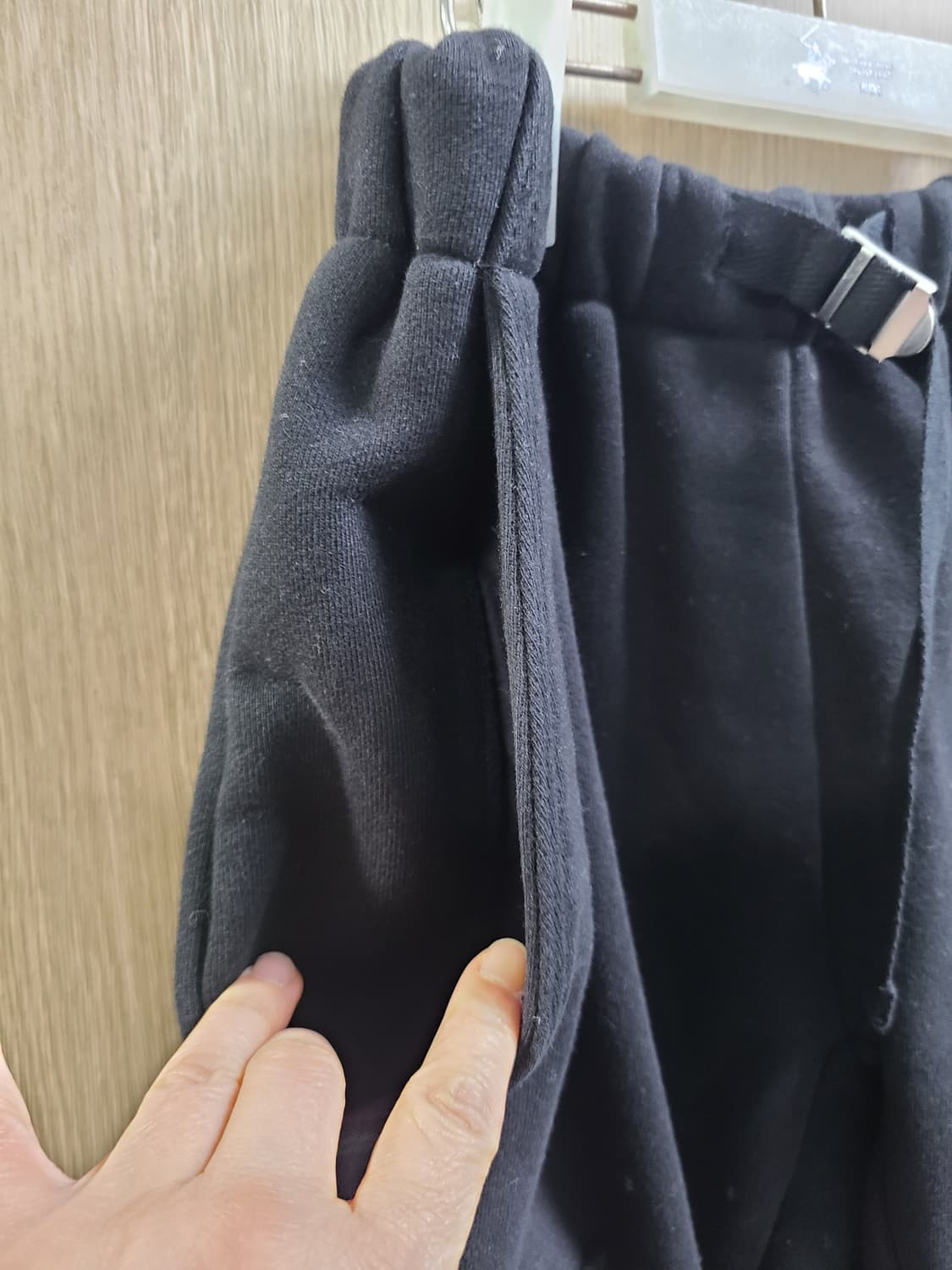 시스템옴므 블랙 조거팬츠 78 상품이미지5