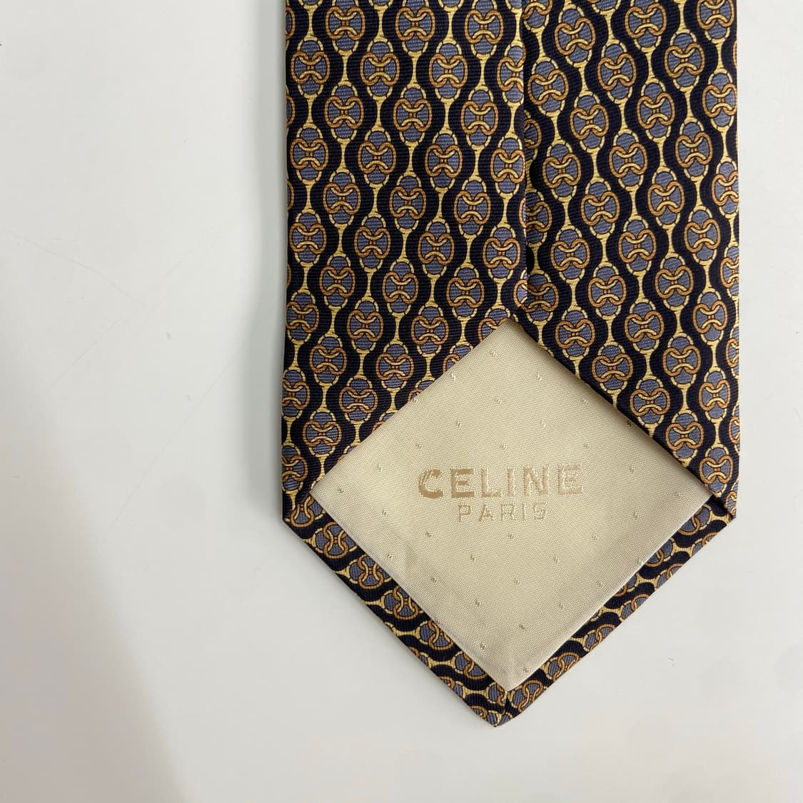 셀린느(CELINE) 심플로고 정품 명품 넥타이  상품이미지7
