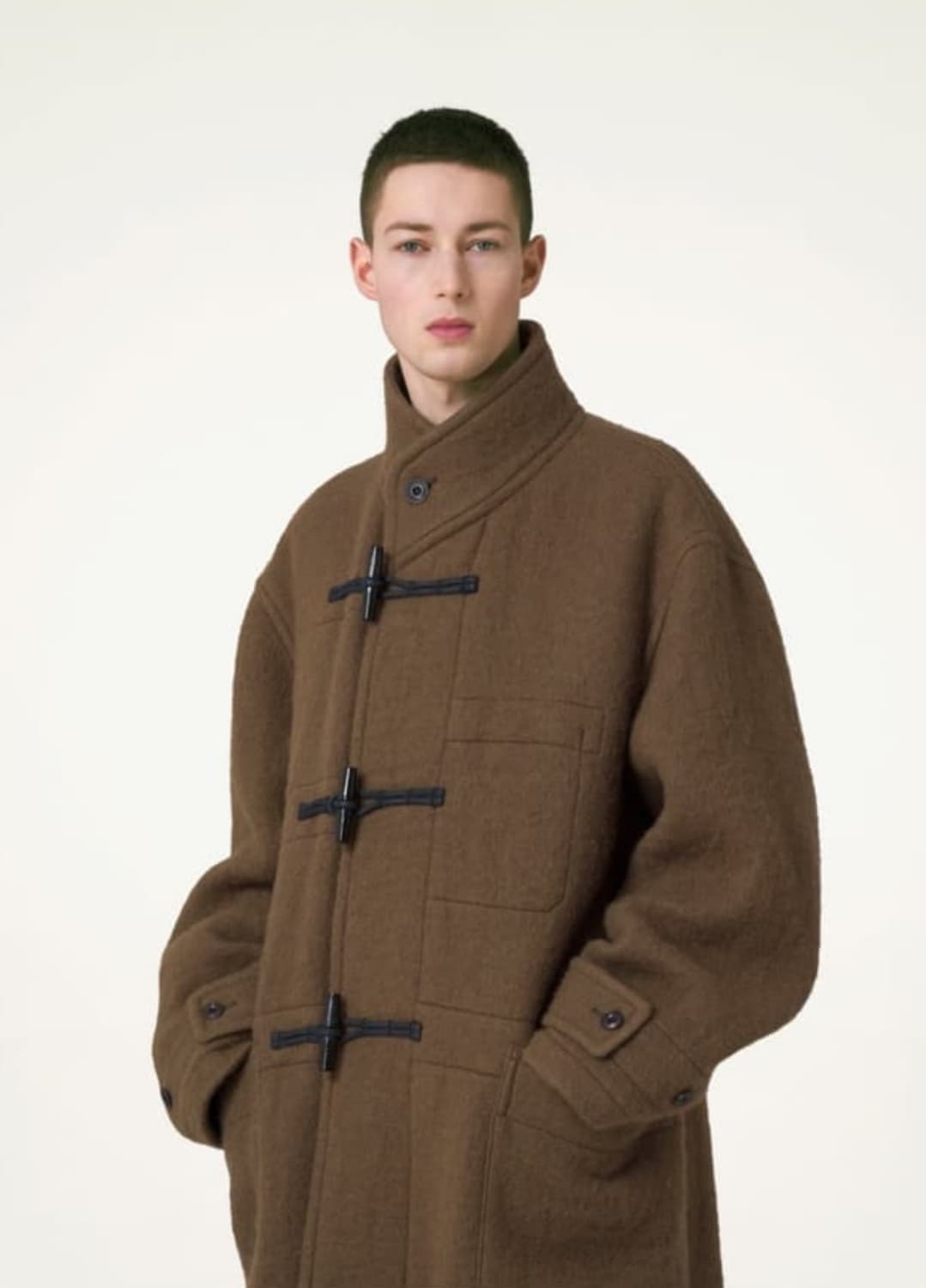 [구매/46size] 23fw 르메르 맥시 더플 울 코트 상품이미지1