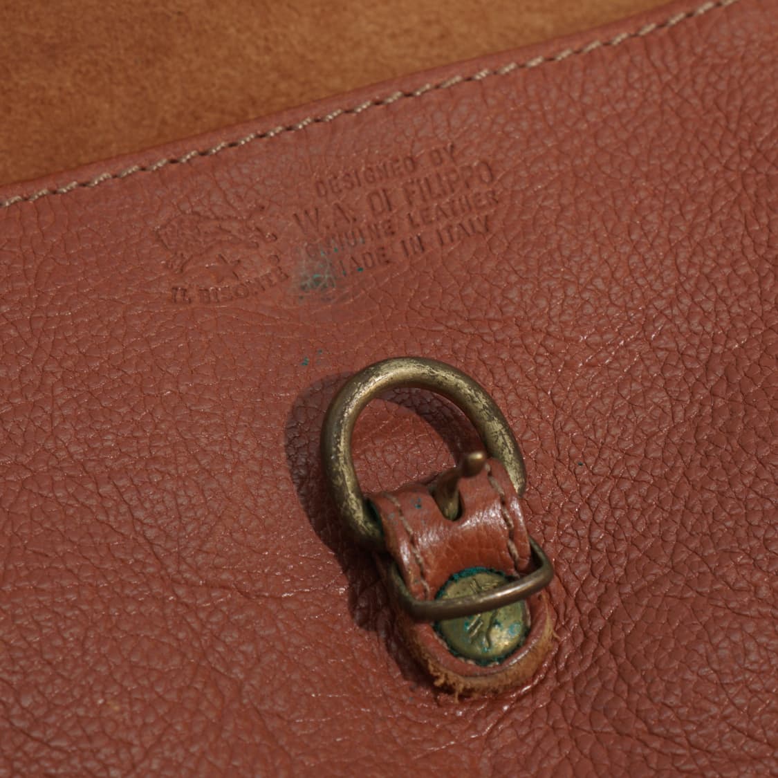 일비종떼 이태리 레더 캔버스 백 상품이미지4