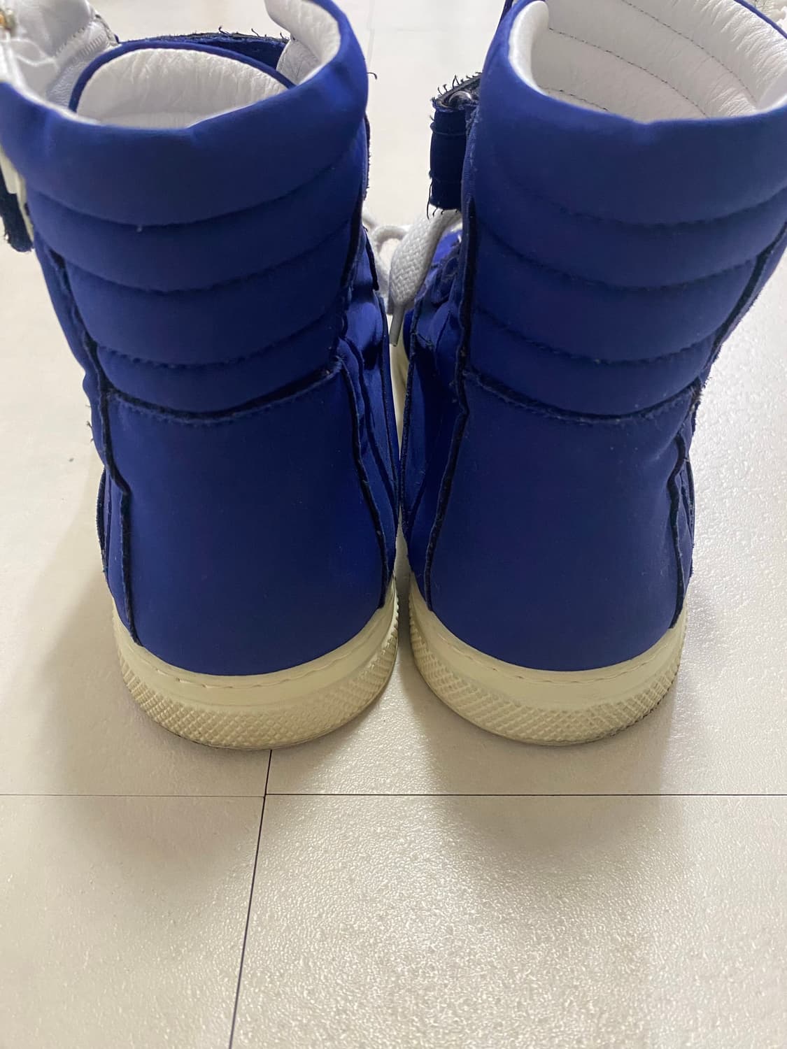Pierre Hardy 112 High Top Sneakers Blue 상품이미지4