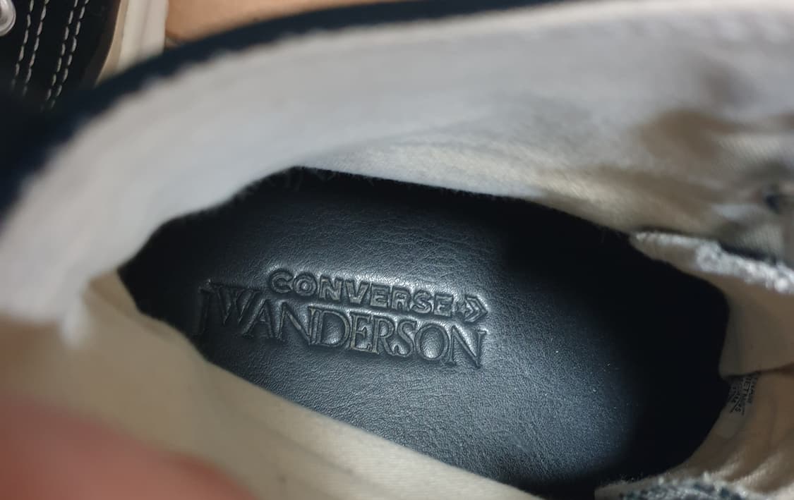 (협업제품) 컨버스 JW앤더슨 런스타 하이크 OG 하이 블랙 (270) 상품이미지7