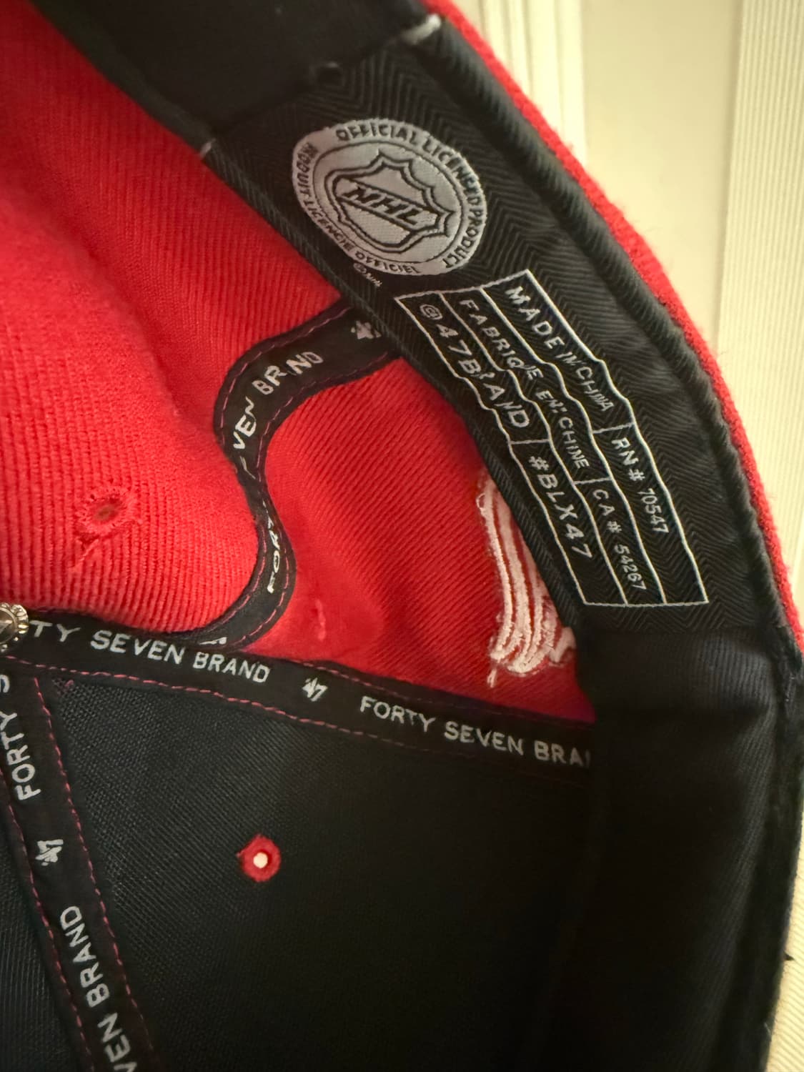 레드 윙스 스냅백 상품이미지9