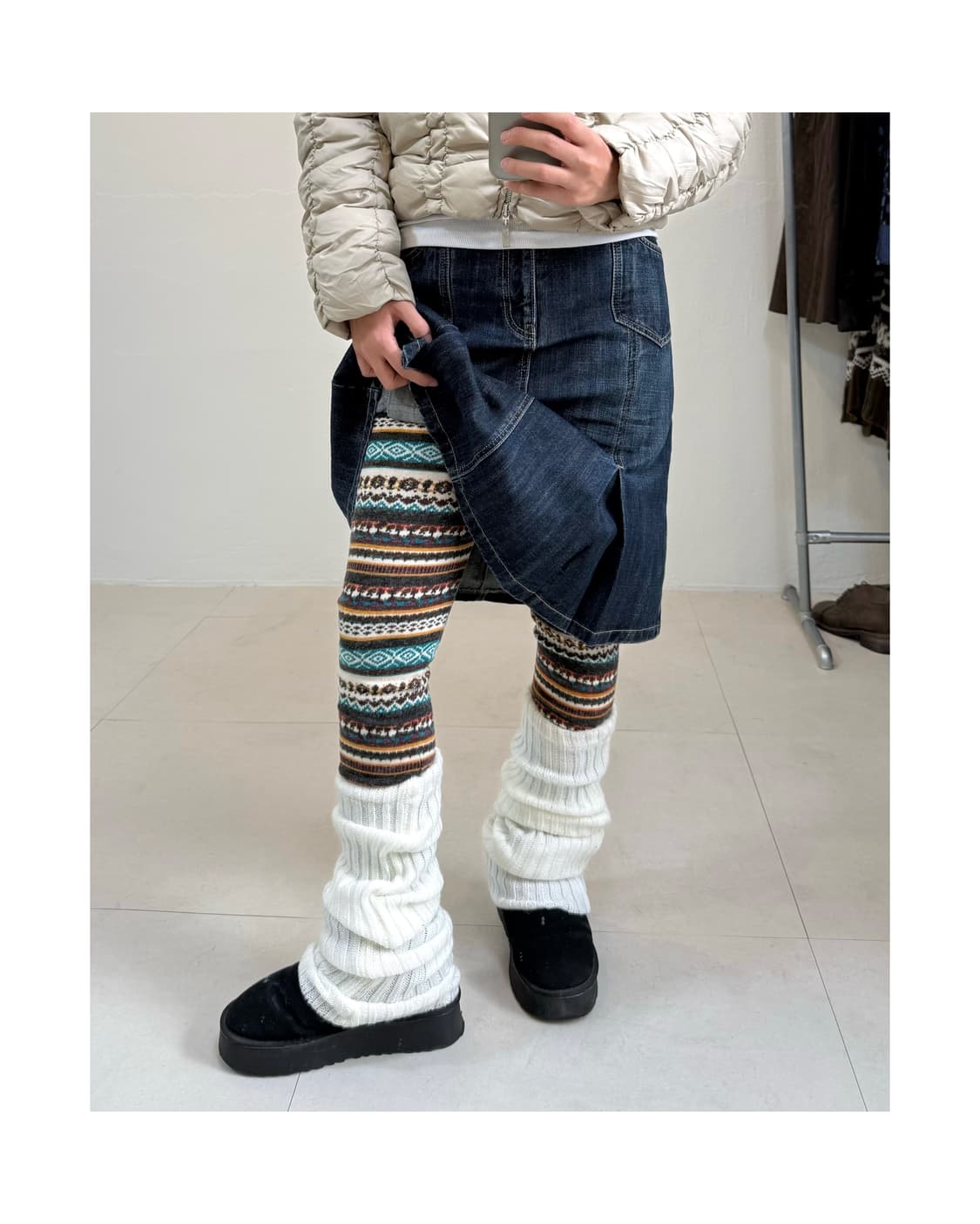 빈티지 레깅스 상품이미지1