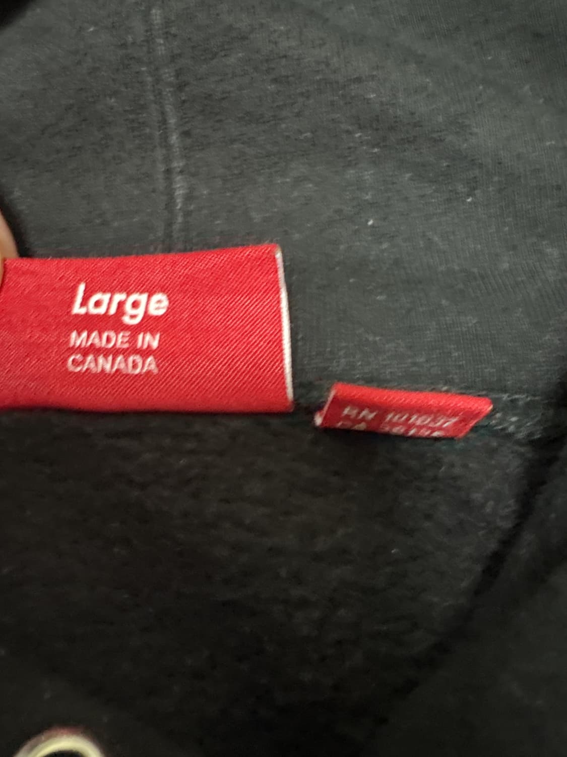 (L) 슈프림 스몰로고 후드 25fw 상품이미지4