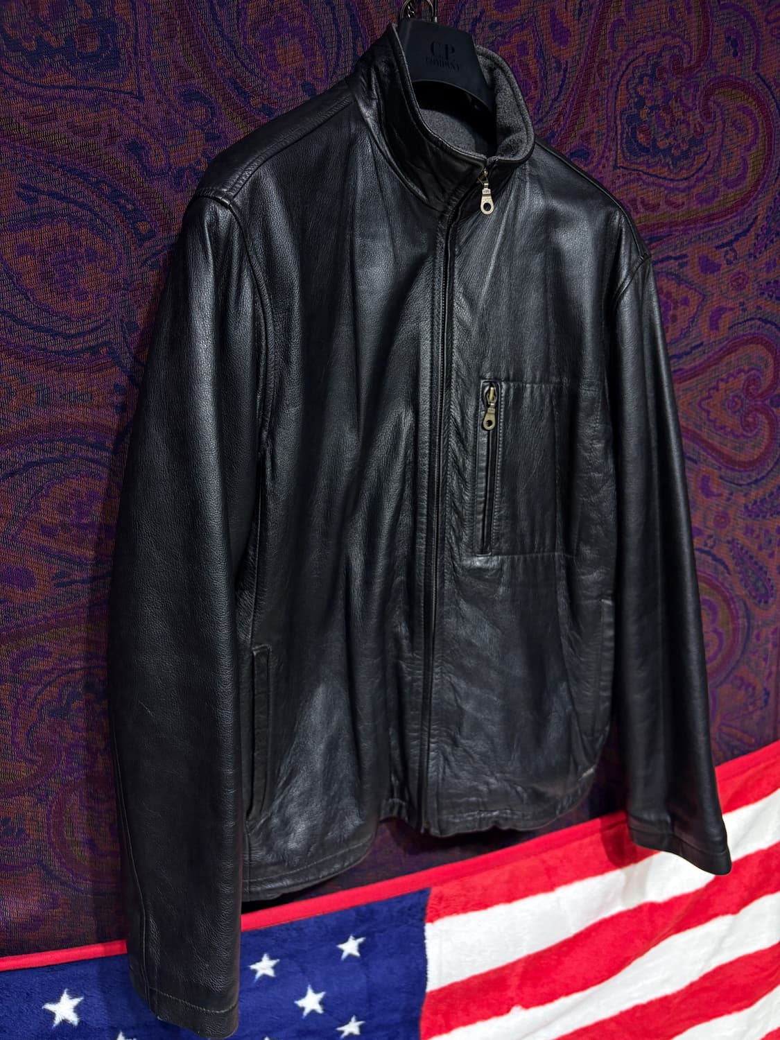 프랑스 쉐비뇽 가죽자켓 상품이미지3