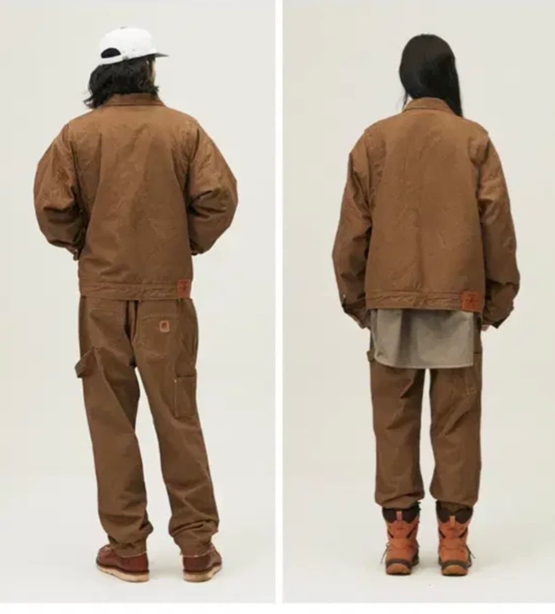 펜필드 브라운 코튼 워크 자켓 M 상태 굿 상품이미지5