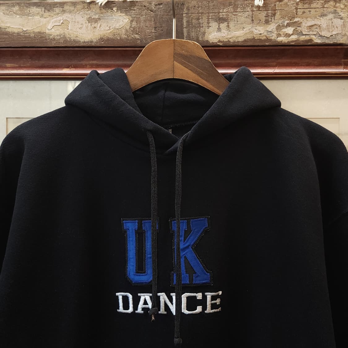 90s 러셀 후드 스웻셔츠 켄터키 댄스팀 빈티지 레터링 스웻셔츠 L 상품이미지3