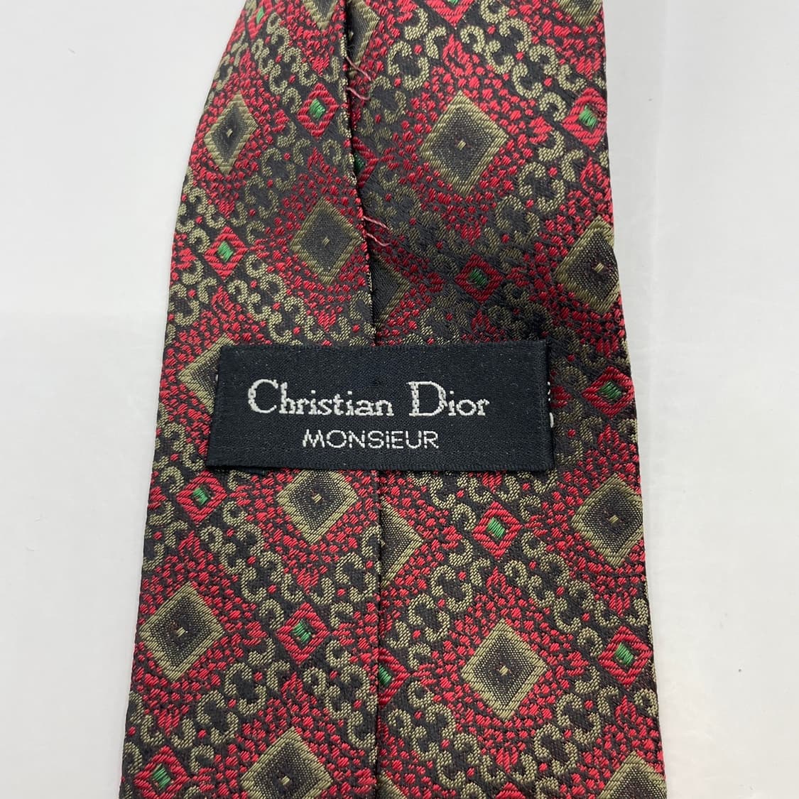 200) (Christian DIOR) 크리스찬 디올 패턴 넥타이 상품이미지5