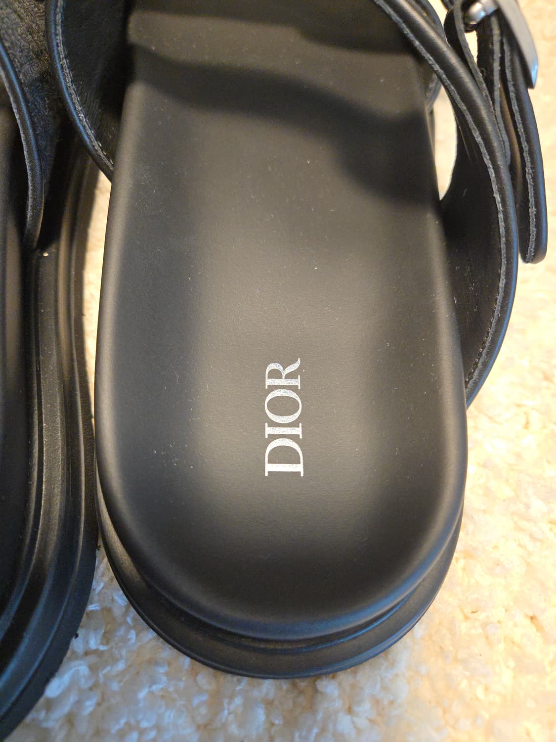 디올 DIOR 오블리크 아쿠아 샌들 블랙 43 (265~270) 상품이미지4