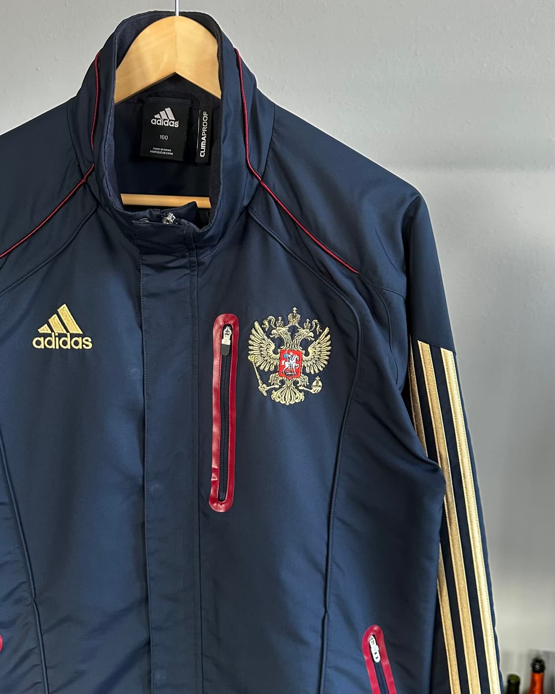 [L]아디다스 러시아 축구 국가대표 바람막이 상품이미지4