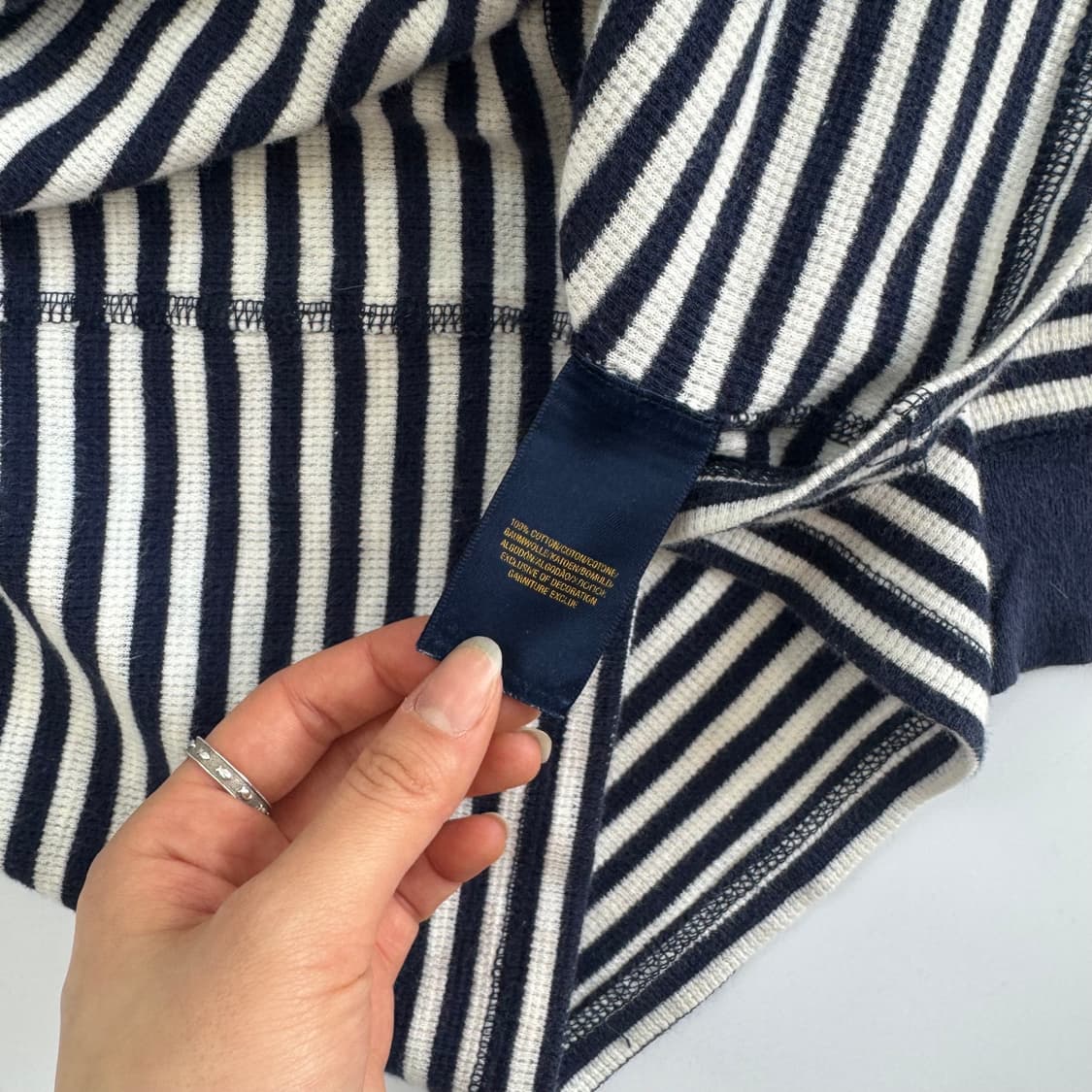 Polo 폴로 네이비 포니 스트라이프 니트 상품이미지6