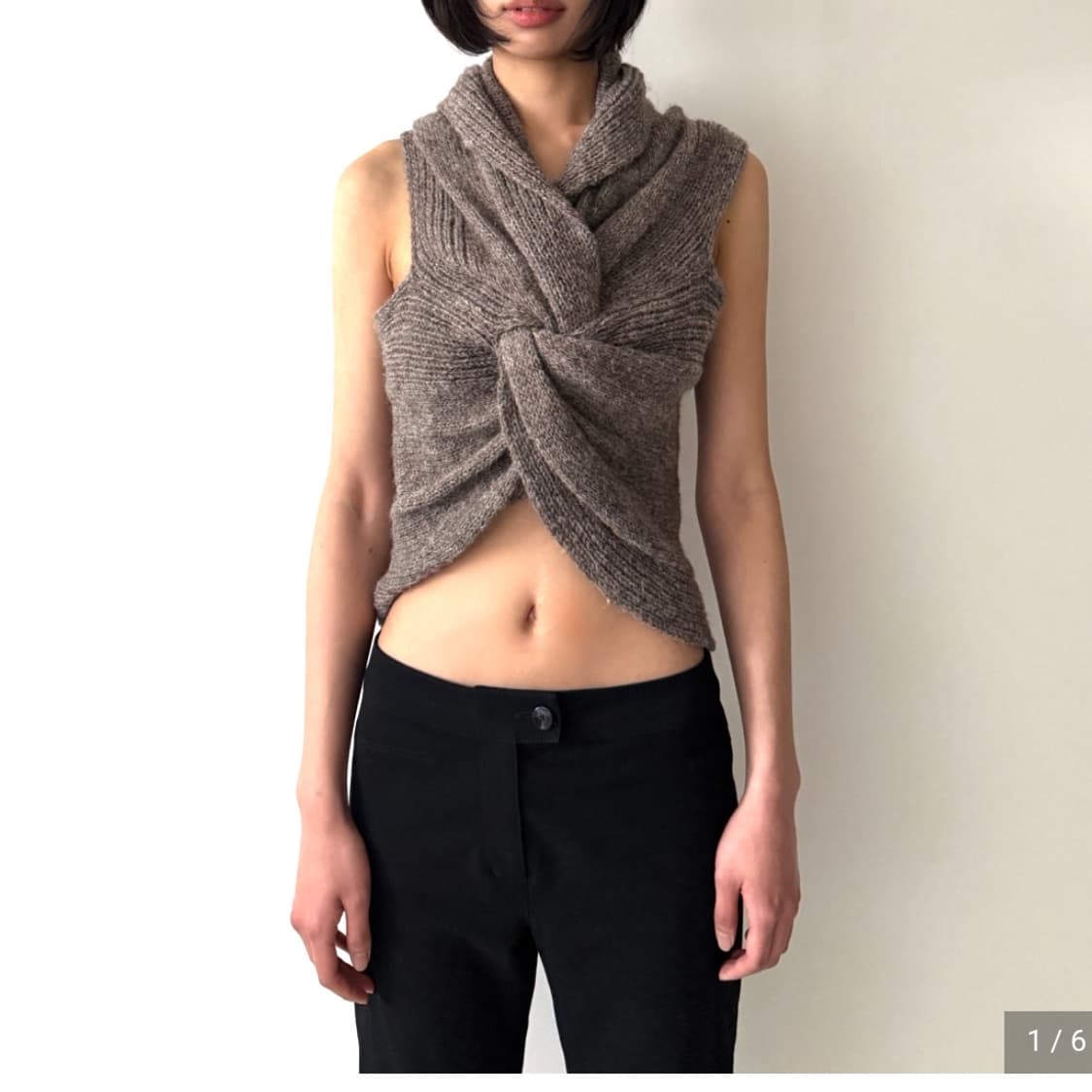 Twisted Knit Top 상품이미지1