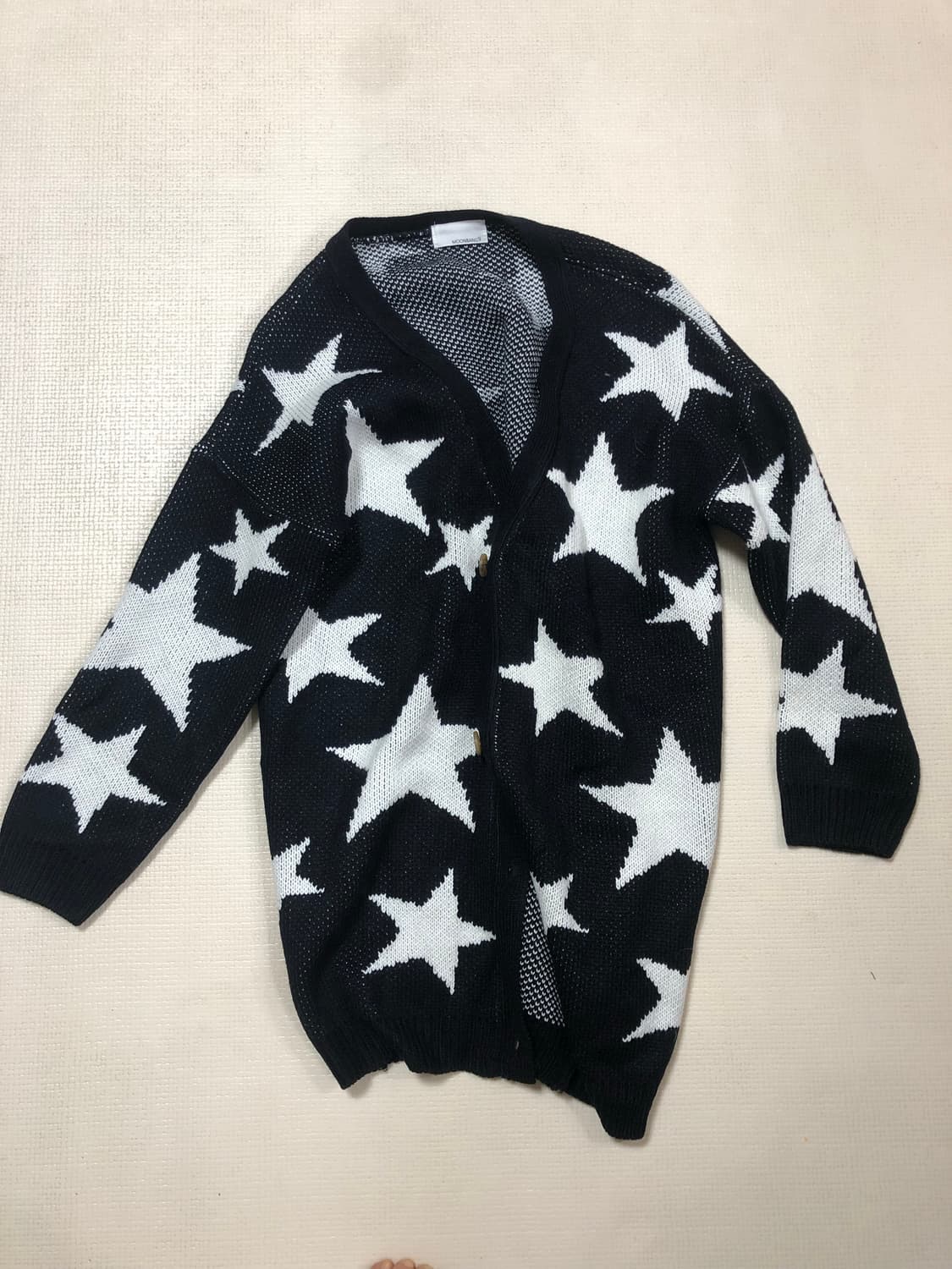 빈티지 펑크 블랙 가디건 상품이미지7