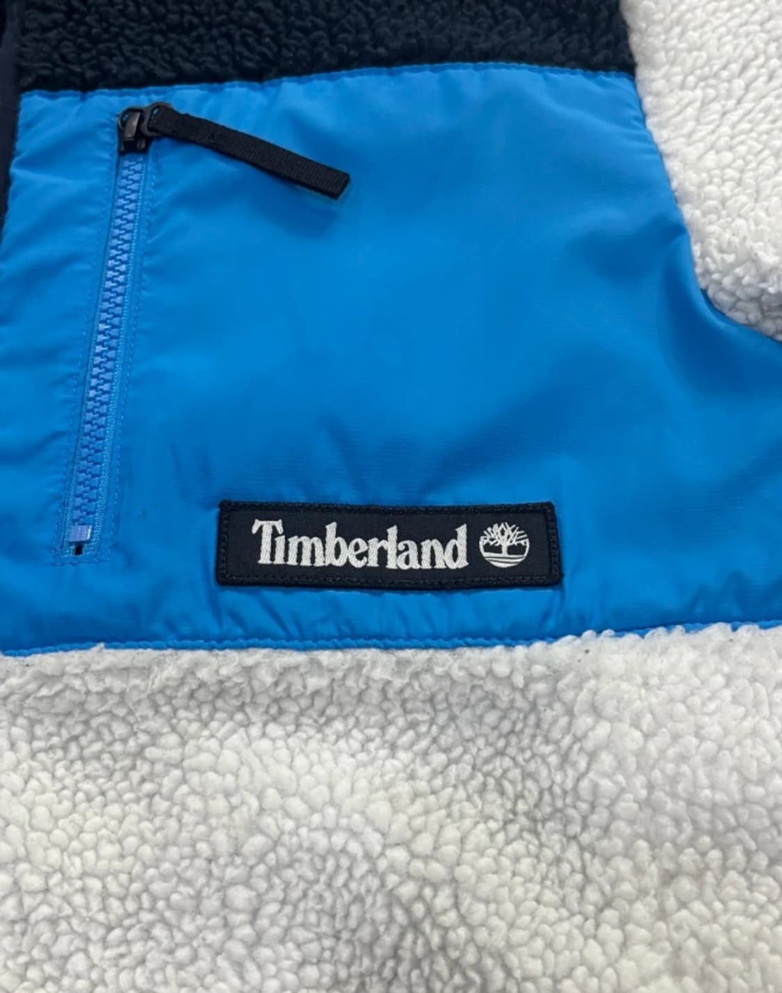 팀버랜드 컬러블럭 쉐르파 후리스 플리스 자켓 55 상품이미지5