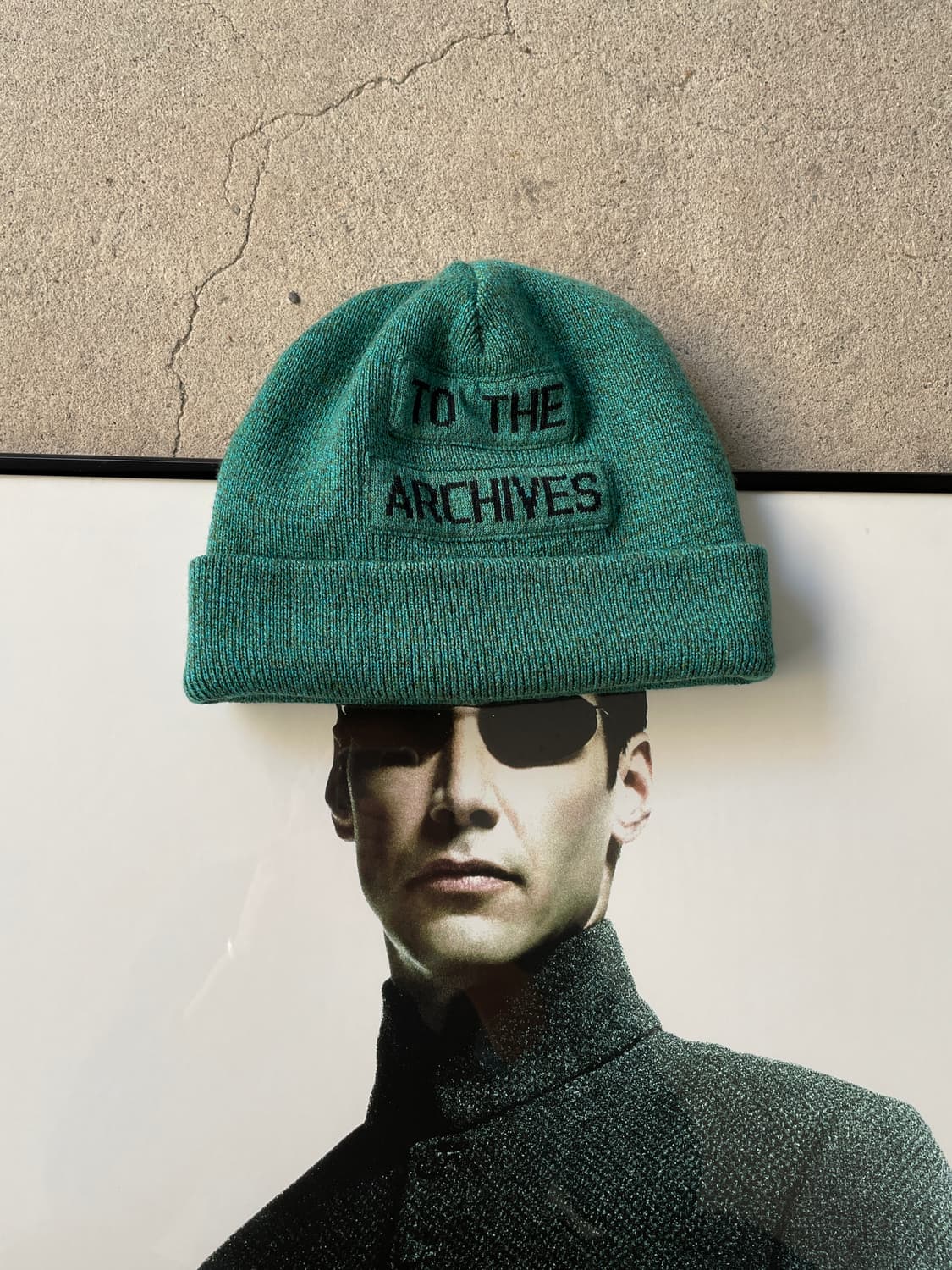Raf simons 15AW ‘TO THE ARCHIVES’ Beanie 상품이미지3